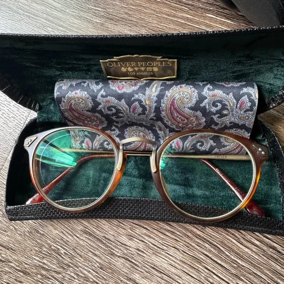 RARE MATSUDA ART DECO BRONZE & TORTOISE SHELL GLASSES - Picture 3 of 9